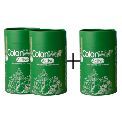 2 + 1 Colonwell Active Fruit flavour (for weight loss and intestine health with lyophilized fruits)