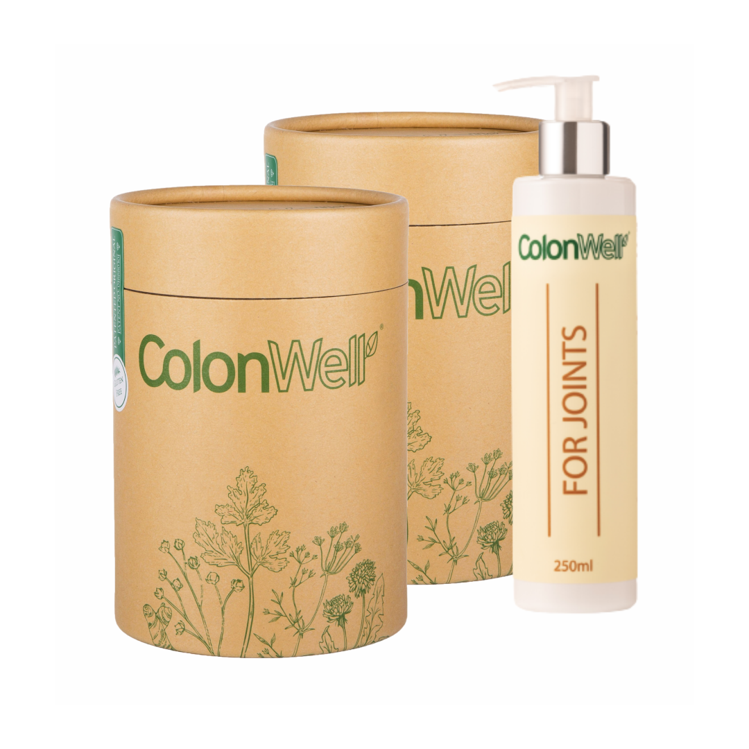 2 Colonwell Natural flavour  (for lose weight and intestine health) +  ColonWell Leg & Joint Cream