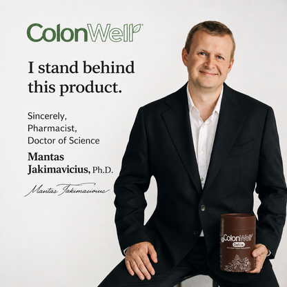 Colonwell Detox (для похудения и здоровья кишечника + антипаразитарный комплекс) 350г