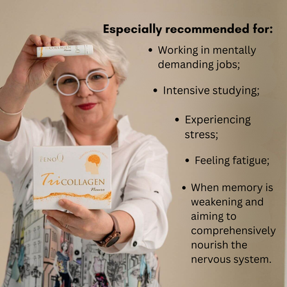 Tricollagen Neuro 2+1! (to support the nervous system, memory, energy)