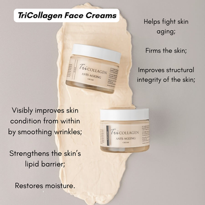 TriCollagen Anti-Ageing Face Creams (Day and Night)