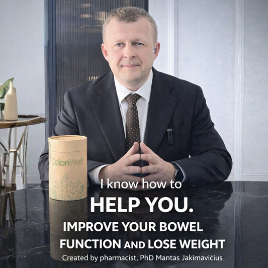 2 + 1 Colonwell Natural flavour (for weight loss and intestine health)