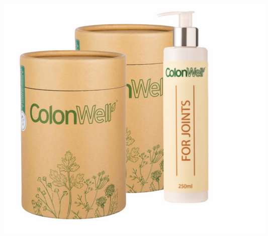 2 Colonwell Natural flavour  (for lose weight and intestine health) +  ColonWell Leg & Joint Cream