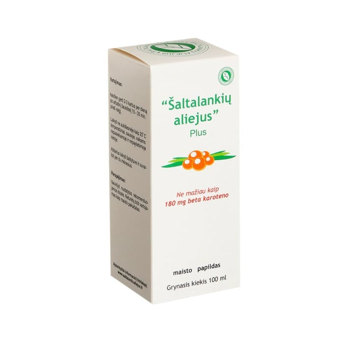 Sea Buckthorn Oil Plus box