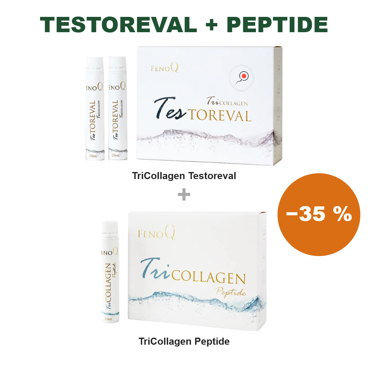 Testoreval + Peptide −35%