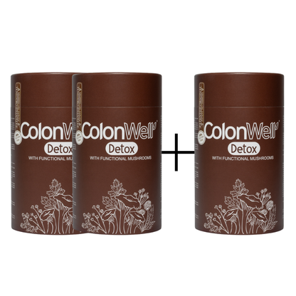 2 + 1 Colonwell Detox (for weight loss and intestine health + antiparasitic complex) 350g