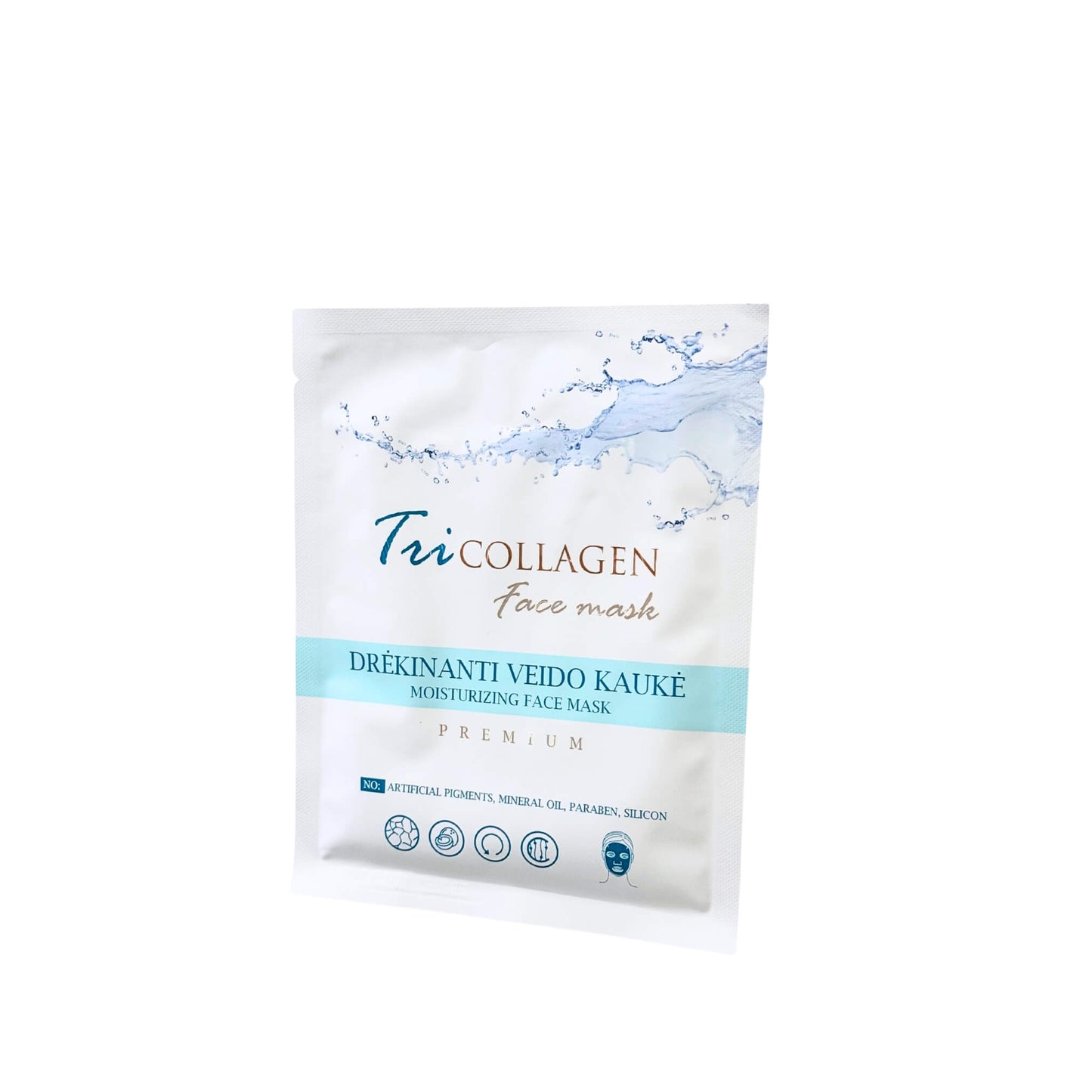 TriCollagen Face Mask 1 pcs (double hydration sheet mask)
